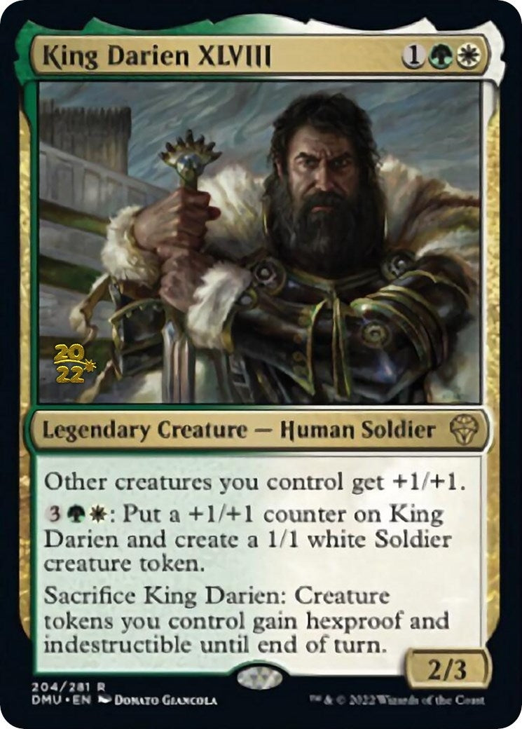 Image for King Darien XLVIII (204) [Prerelease Cards] - Magic: The Gathering