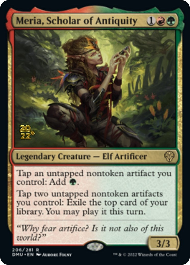 Meria, Scholar of Antiquity (206) [Prerelease Cards]