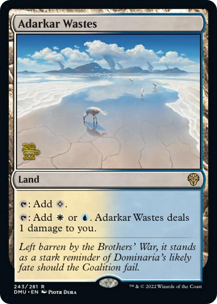 Image for Adarkar Wastes (243) [Prerelease Cards] - Magic: The Gathering