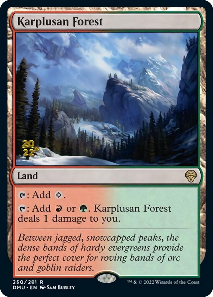 Image for Karplusan Forest (250) [Prerelease Cards] - Magic: The Gathering