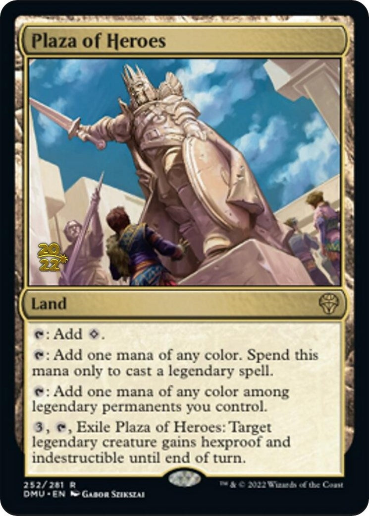 Image for Plaza of Heroes (252) [Prerelease Cards] - Magic: The Gathering