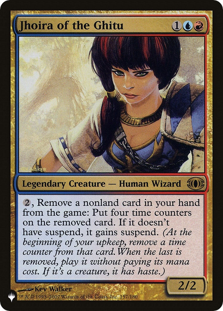 Jhoira of the Ghitu (FUT) (157/180) [The List Reprints]