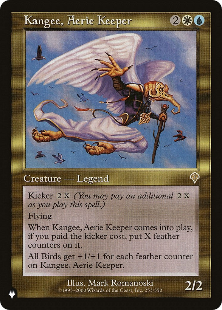 Image for Kangee, Aerie Keeper (253/350) [The List Reprints] - Magic: The Gathering