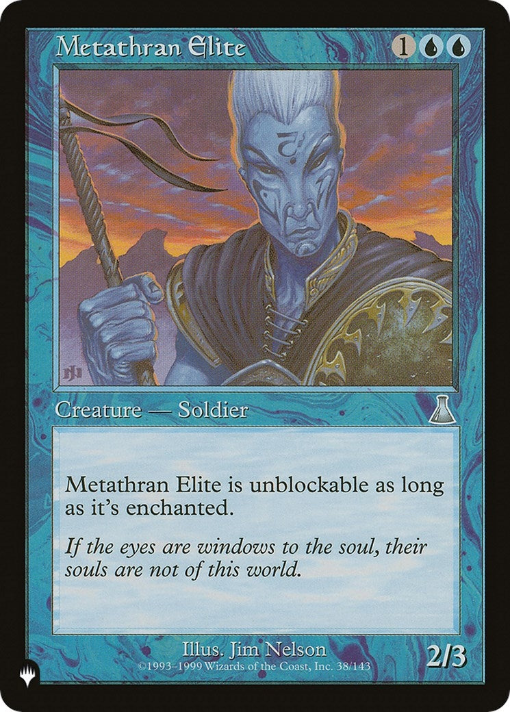 Image for Metathran Elite (38/143) [The List Reprints] - Magic: The Gathering