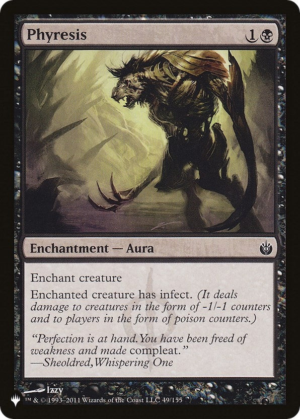 Image for Phyresis (49/155) [The List Reprints] - Magic: The Gathering