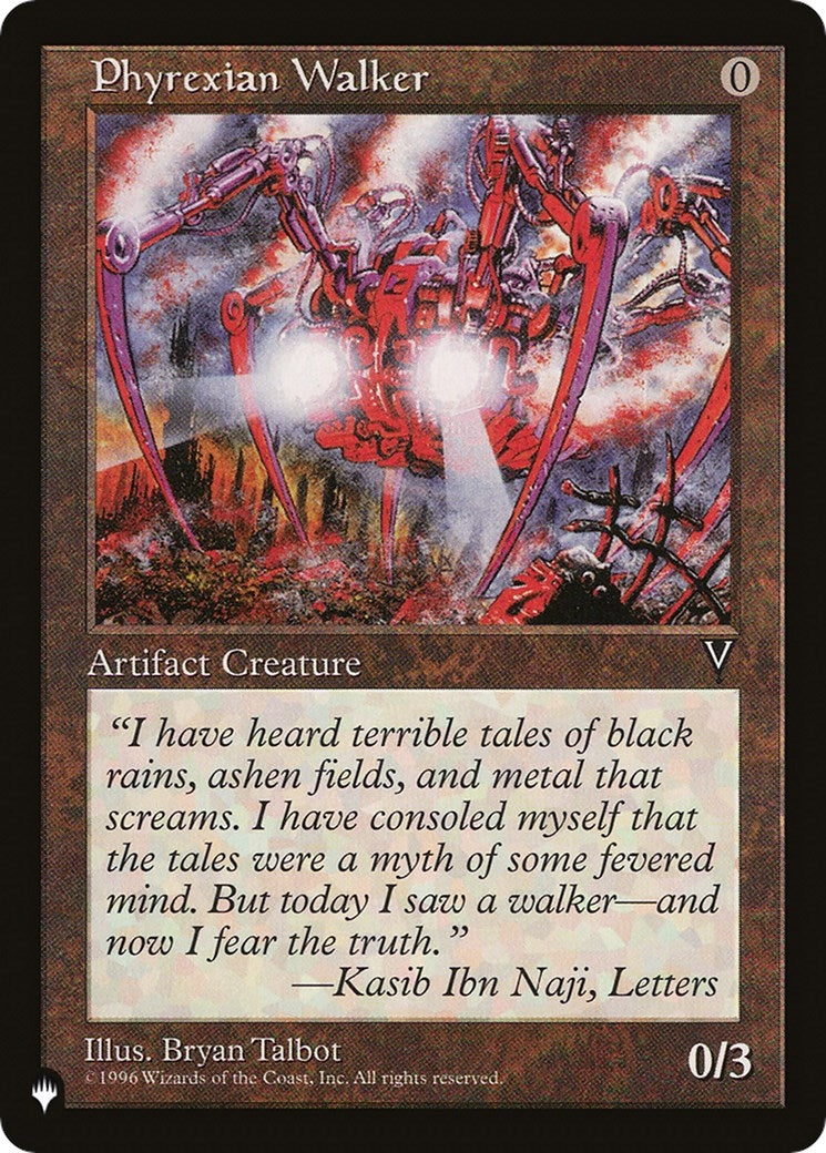 Image for Phyrexian Walker [The List Reprints] - Magic: The Gathering