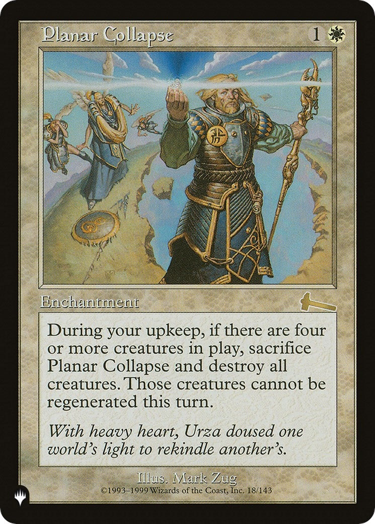 Image for Planar Collapse (18/143) [The List Reprints] - Magic: The Gathering