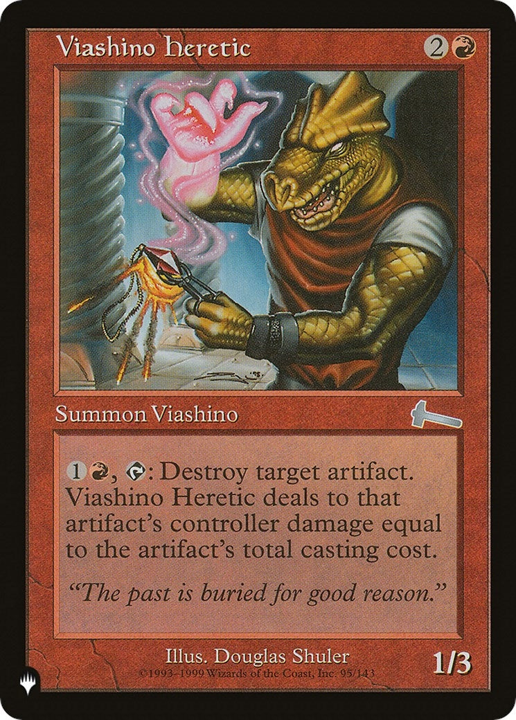 Image for Viashino Heretic (95/143) [The List Reprints] - Magic: The Gathering