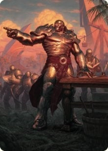 Image for Karn, Living Legacy Art Card (1/81) (1) [Dominaria United] - Magic: The Gathering