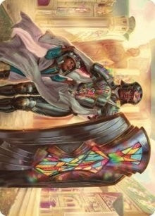 Image for Guardian of New Benalia Art Card (8) [Dominaria United] - Magic: The Gathering