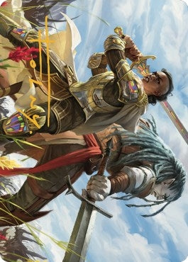 Image for Join Forces Art Card (Gold-Stamped Signature) (9) [Dominaria United] - Magic: The Gathering