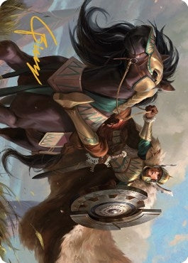 Image for Knight of Dawn's Light Art Card (Gold-Stamped Signature) (10) [Dominaria United] - Magic: The Gathering