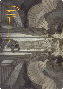 Image for Prayer of Binding Art Card (Gold-Stamped Signature) (12) [Dominaria United] - Magic: The Gathering