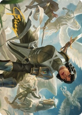 Image for Resolute Reinforcements Art Card (Gold-Stamped Signature) (13) [Dominaria United] - Magic: The Gathering