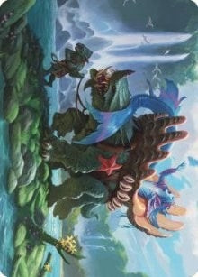 Image for Vodalian Mindsinger Art Card (21) [Dominaria United] - Magic: The Gathering
