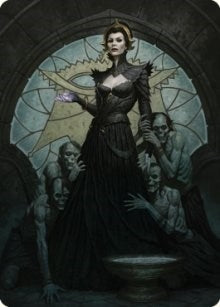Image for Liliana of the Veil Art Card (24) [Dominaria United] - Magic: The Gathering
