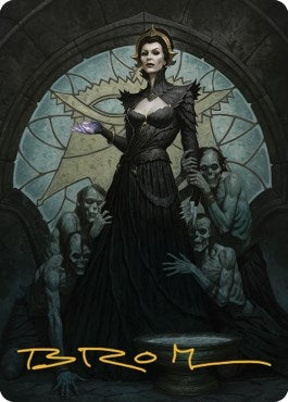 Image for Liliana of the Veil Art Card (Gold-Stamped Signature) (24) [Dominaria United] - Magic: The Gathering