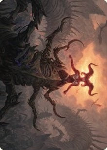 Image for Sheoldred, the Apocalypse Art Card (26) [Dominaria United] - Magic: The Gathering