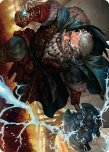Image for Electrostatic Infantry Art Card (30) [Dominaria United] - Magic: The Gathering