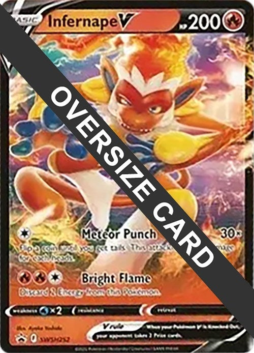 Image for Infernape V - SWSH252 (SWS252) [Jumbo Cards] - Pokemon