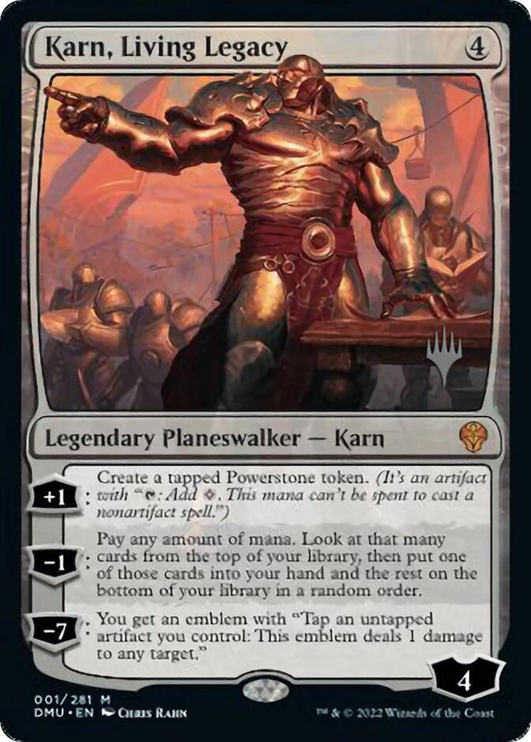 Image for Karn, Living Legacy (1) [Dominaria United] - Magic: The Gathering