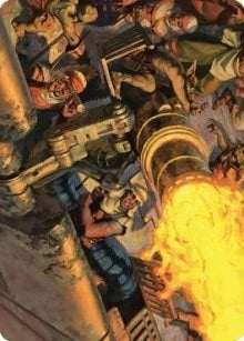 Image for Mana Cannons Art Card (36) [Dominaria United] - Magic: The Gathering