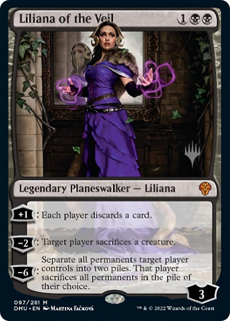 Image for Liliana of the Veil (97) [Dominaria United] - Magic: The Gathering