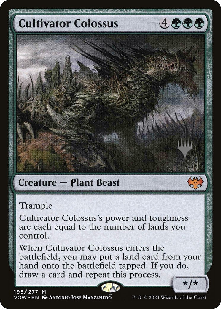 Image for Cultivator Colossus (195) [Dominaria United] - Magic: The Gathering