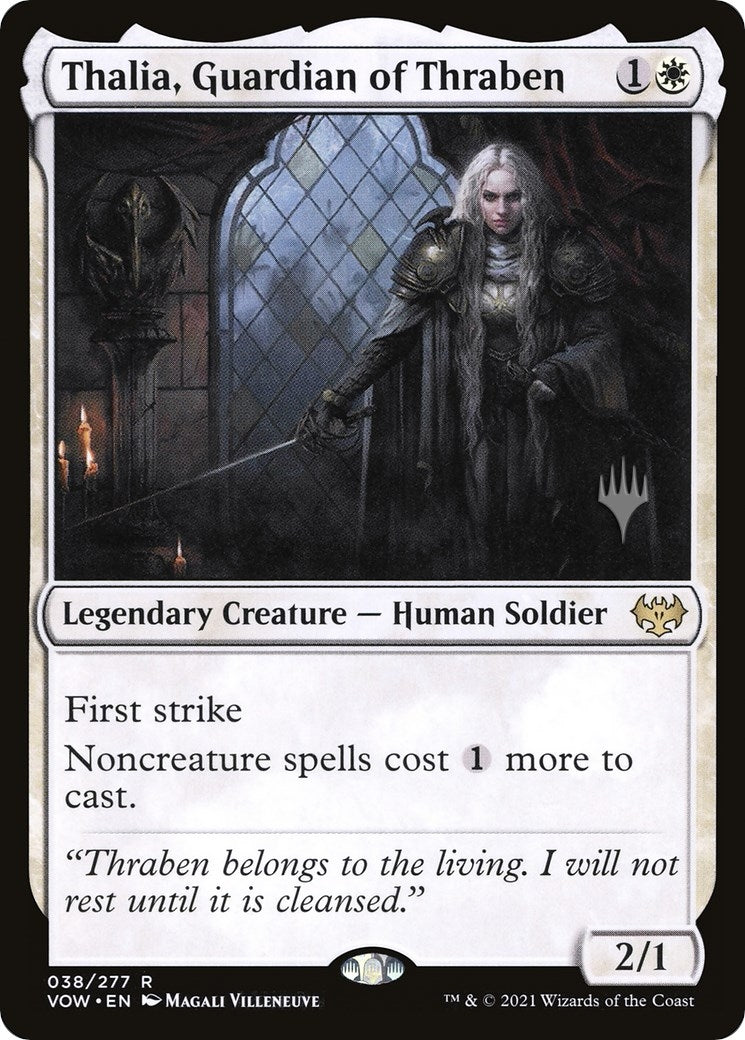 Image for Thalia, Guardian of Thraben (38) [Dominaria United] - Magic: The Gathering