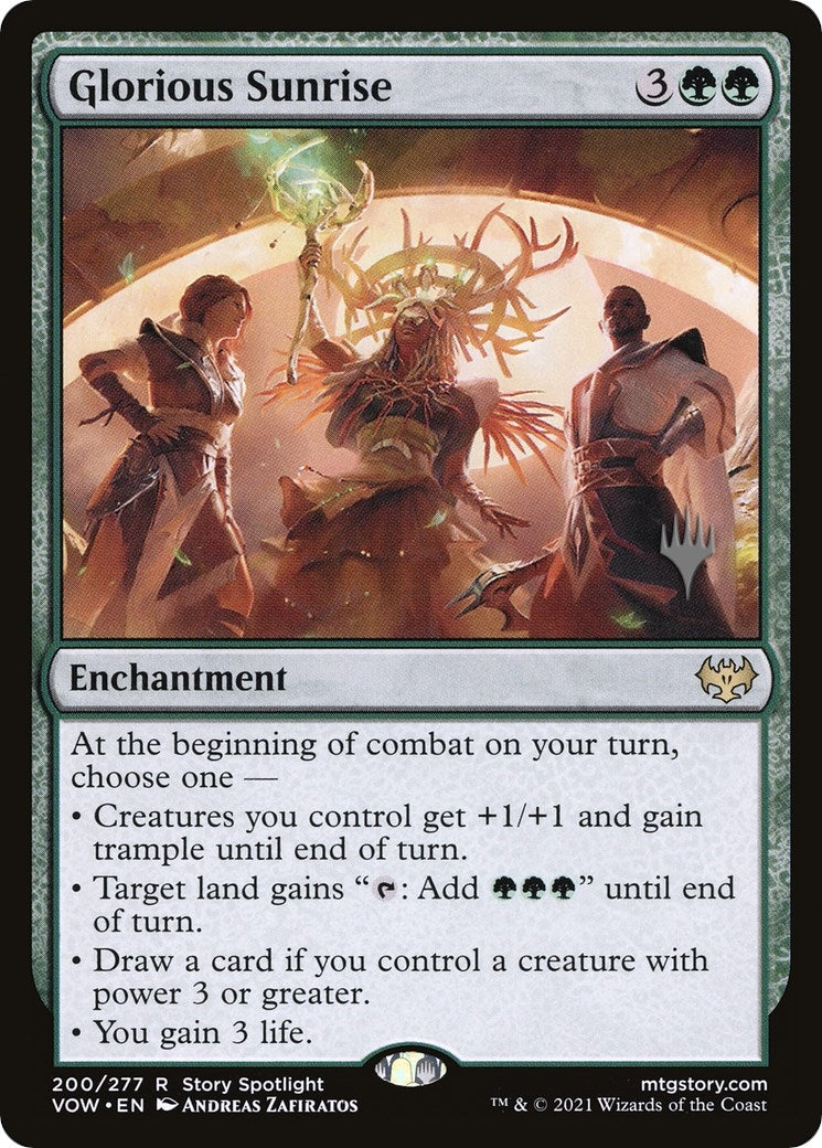 Image for Glorious Sunrise (200) [Dominaria United] - Magic: The Gathering