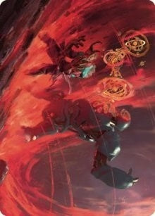Image for Twinferno Art Card (39) [Dominaria United] - Magic: The Gathering