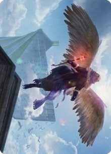 Image for Balmor, Battlemage Captain Art Card (44/81) (44) [Dominaria United] - Magic: The Gathering