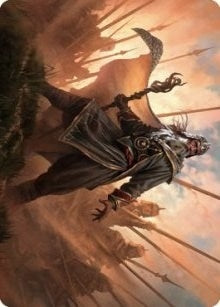 Image for Hazezon, Shaper of Sand Art Card (46) [Dominaria United] - Magic: The Gathering