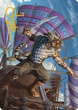 Image for Jedit Ojanen, Mercenary Art Card (Gold-Stamped Signature) (48) [Dominaria United] - Magic: The Gathering