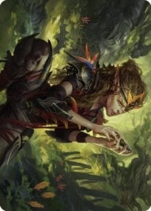 Image for Meria, Scholar of Antiquity Art Card (50) [Dominaria United] - Magic: The Gathering
