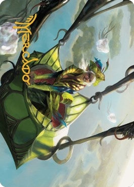 Image for Nael, Avizoa Aeronaut Art Card (Gold-Stamped Signature) (51) [Dominaria United] - Magic: The Gathering