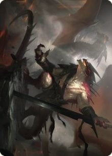Image for Rivaz of the Claw Art Card (53) [Dominaria United] - Magic: The Gathering