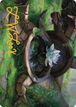 Image for Timeless Lotus Art Card (Gold-Stamped Signature) (57) [Dominaria United] - Magic: The Gathering