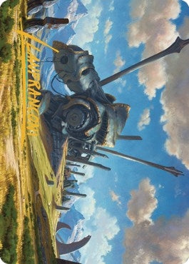 Image for Plains Art Card (62/81) (Gold-Stamped Signature) (62) [Dominaria United] - Magic: The Gathering