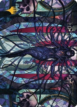 Image for Braids, Arisen Nightmare Art Card (66/81) (Gold-Stamped Signature) (66) [Art Series: Dominaria United] - Magic: The Gathering