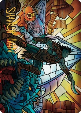 Image for Astor, Bearer of Blades Art Card (Gold-Stamped Signature) (68) [Dominaria United] - Magic: The Gathering