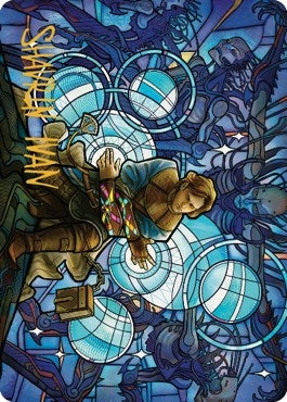 Image for Raff, Weatherlight Stalwart Art Card (Gold-Stamped Signature) (76) [Dominaria United] - Magic: The Gathering