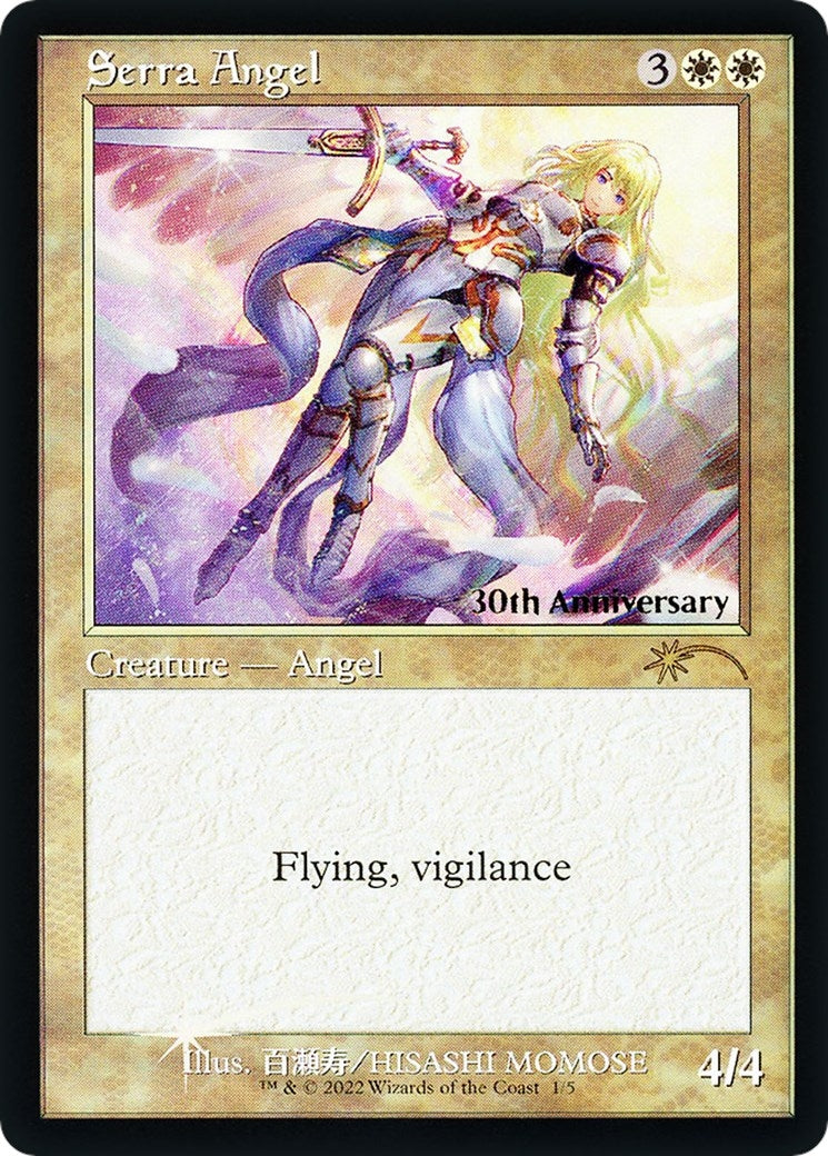 Image for Serra Angel (Retro Frame) (1) [30th Anniversary Promos] - Magic: The Gathering
