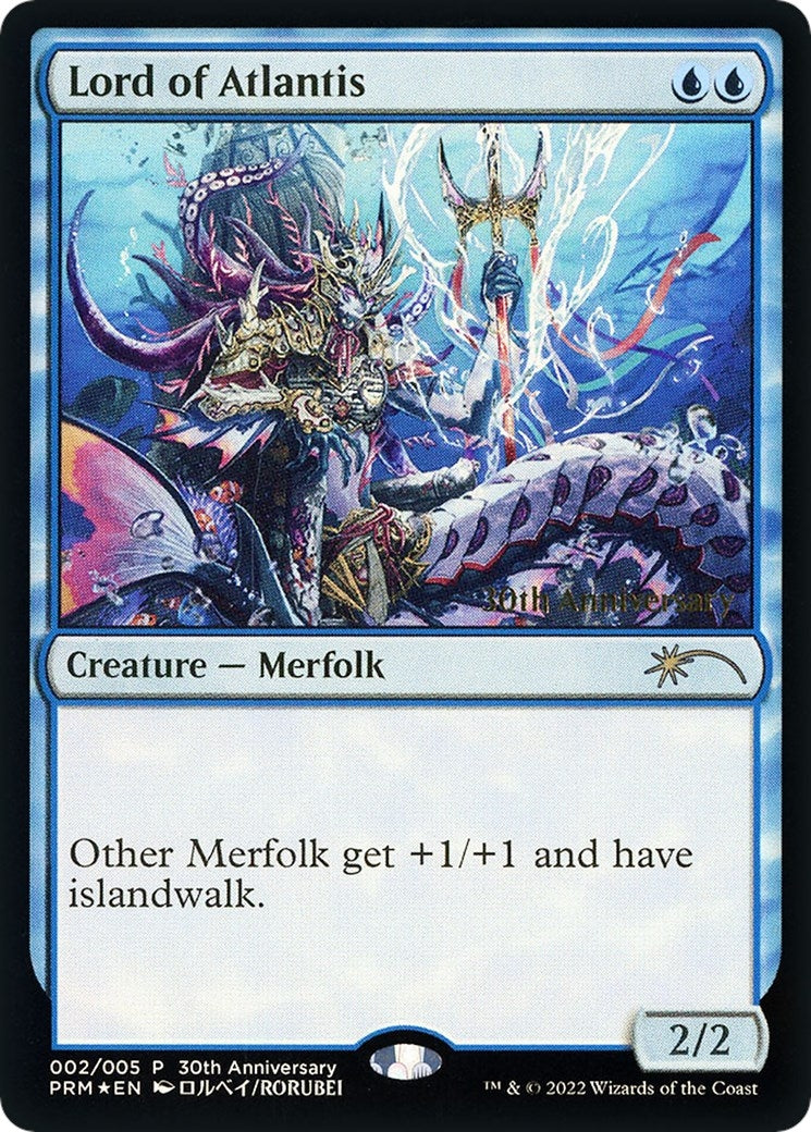 Image for Lord of Atlantis (2) [30th Anniversary Promos] - Magic: The Gathering