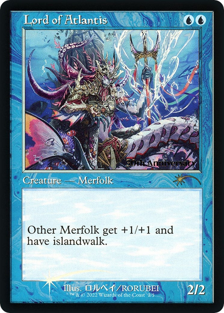 Image for Lord of Atlantis (Retro Frame) (2) [30th Anniversary Promos] - Magic: The Gathering