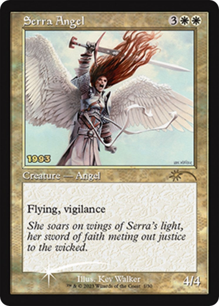 Image for Serra Angel (1) [30th Anniversary Promos] - Magic: The Gathering