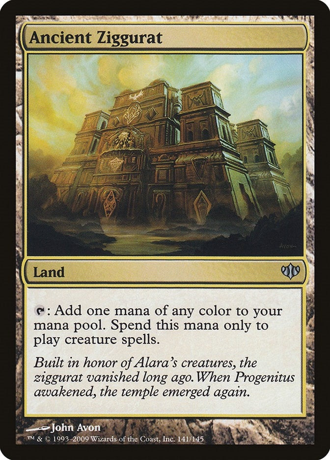 Image for Ancient Ziggurat (141) [Conflux] - Magic: The Gathering