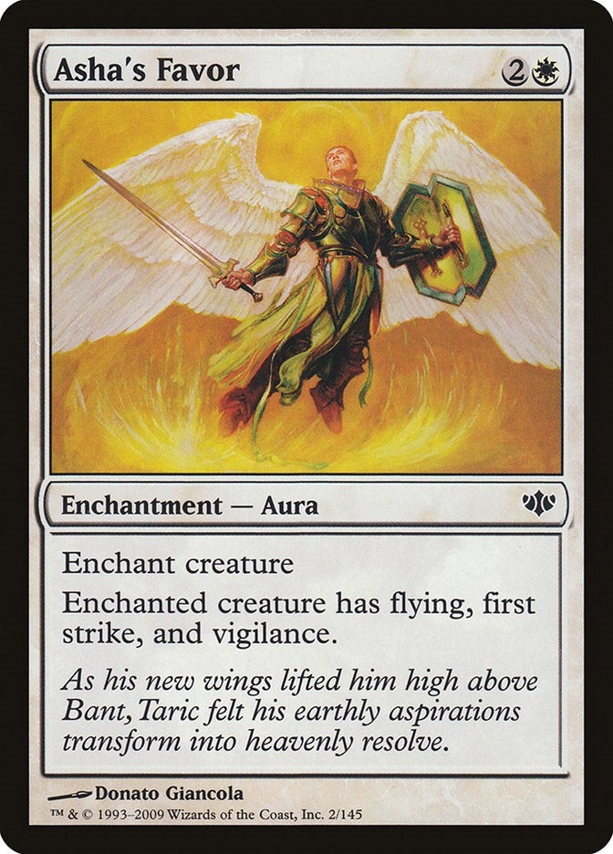 Image for Asha's Favor (2) [Conflux] - Magic: The Gathering