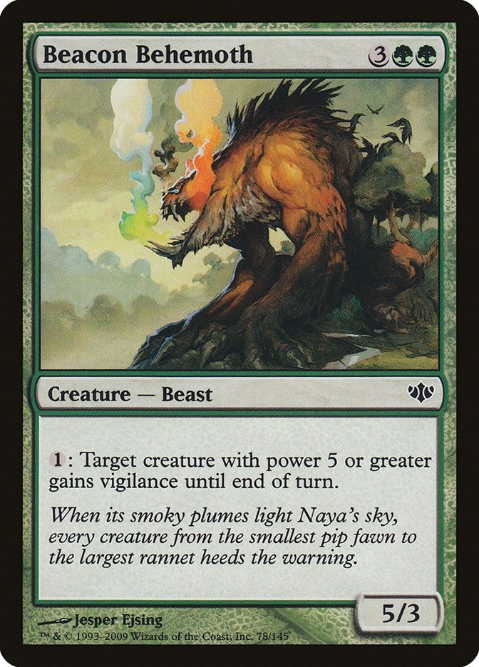 Image for Beacon Behemoth (78) [Conflux] - Magic: The Gathering