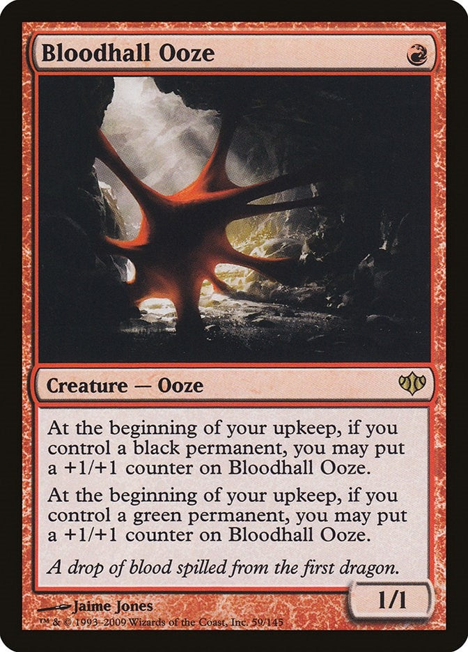 Image for Bloodhall Ooze (59) [Conflux] - Magic: The Gathering